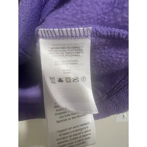Girls Purple Zip Up Columbia Jacket Size XL - Picture 4 of 8